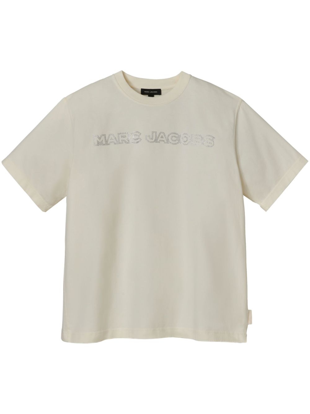 Marc Jacobs T-Shirt mit Logo-Verzierung - Nude von Marc Jacobs