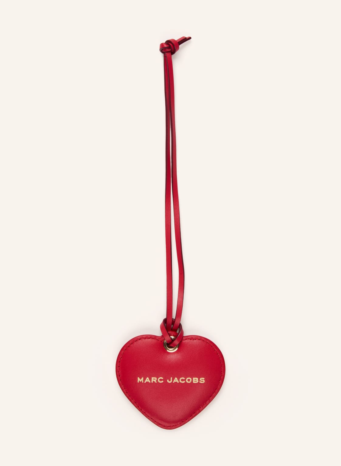 Marc Jacobs Taschenanhänger The Heart Mirror rot von Marc Jacobs