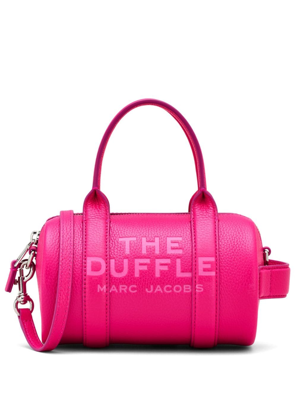 Marc Jacobs The Leather Mini Duffle Tasche - Rosa von Marc Jacobs