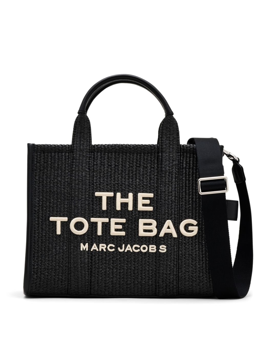 Marc Jacobs The Medium Woven Tote Tasche - Schwarz von Marc Jacobs