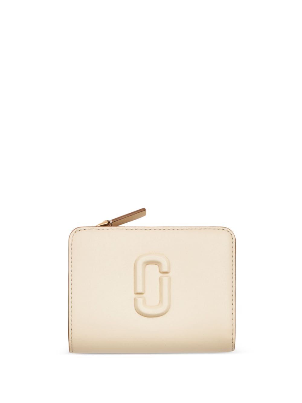 Marc Jacobs The Mini Compact Portemonnaie - Nude von Marc Jacobs