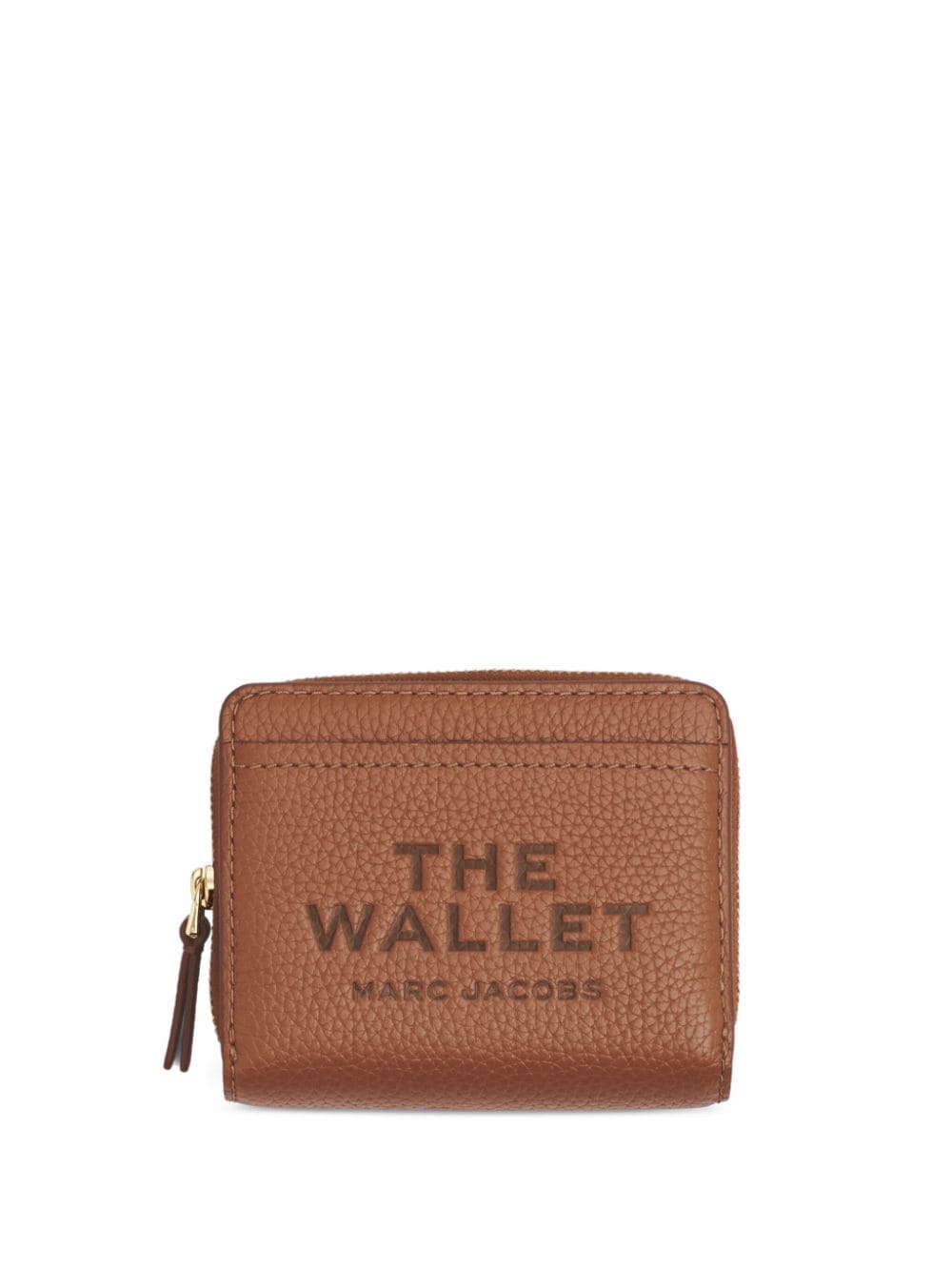 Marc Jacobs The Mini Compact Portemonnaie - Braun von Marc Jacobs