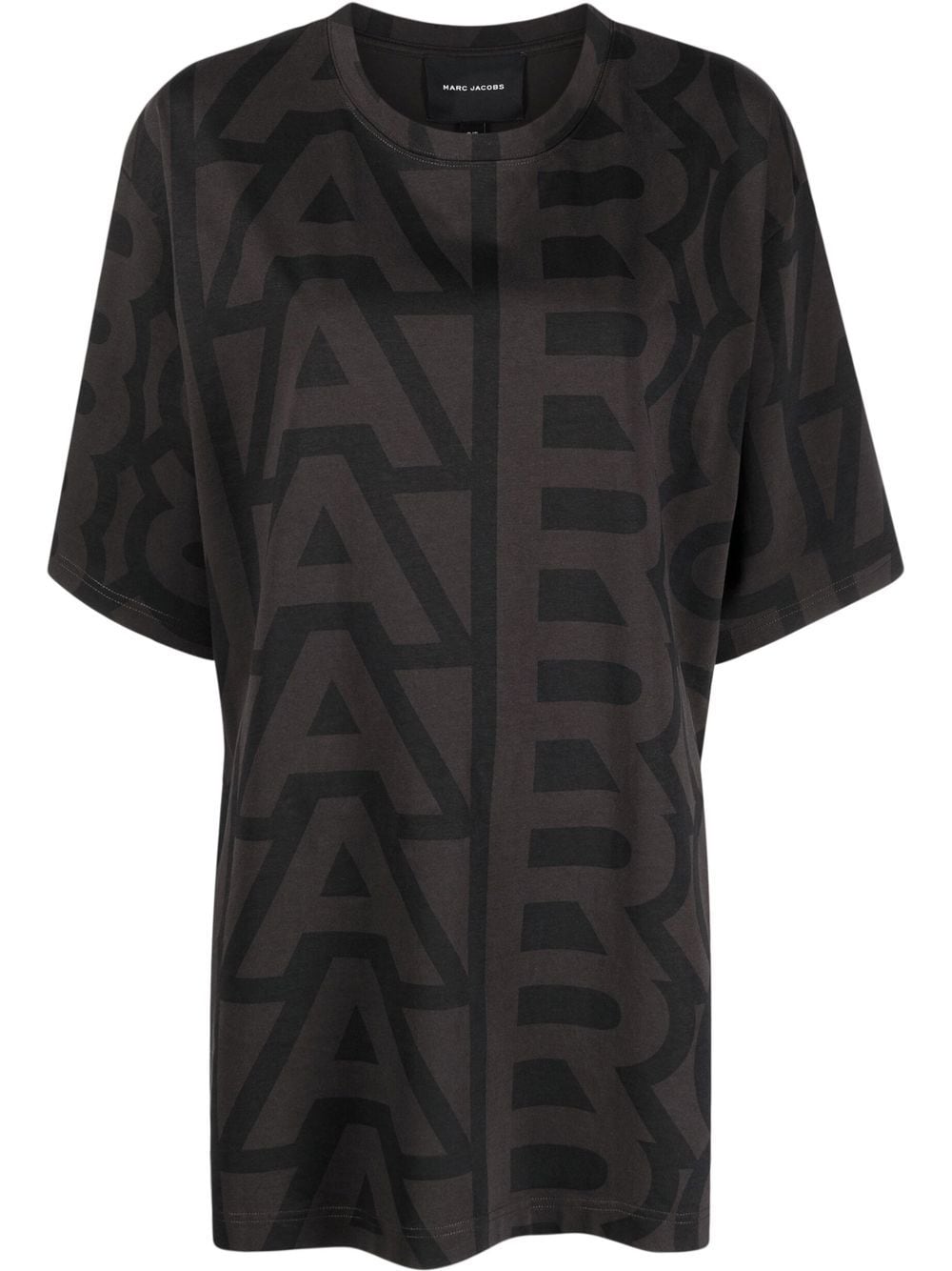 Marc Jacobs Monogram Big Oversized-T-Shirt aus Baumwolle - Grau von Marc Jacobs