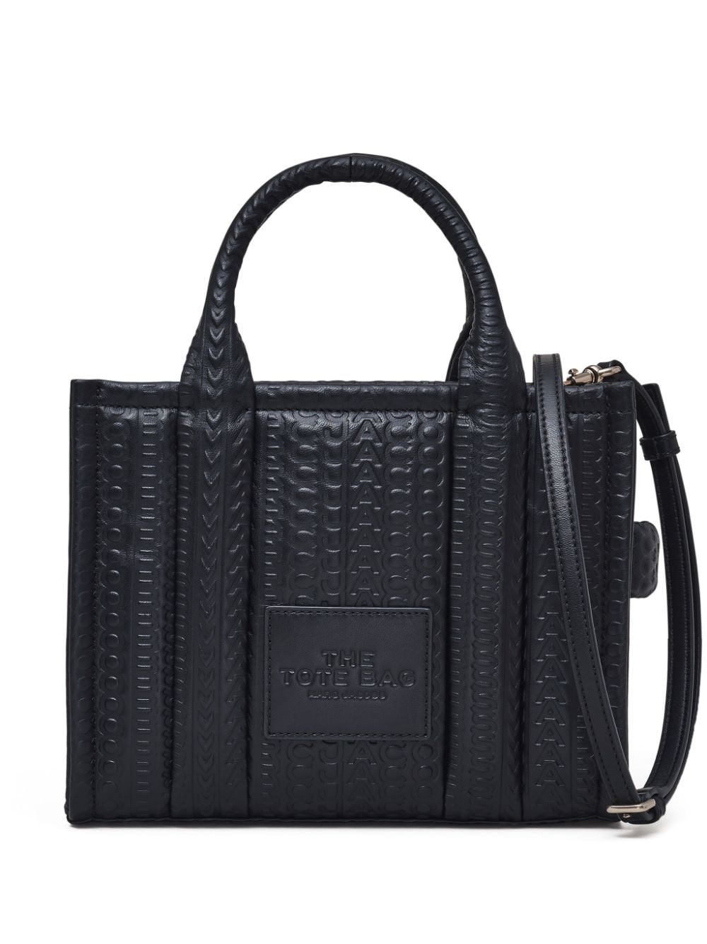 Marc Jacobs The Small Shopper mit Monogramm - Schwarz von Marc Jacobs