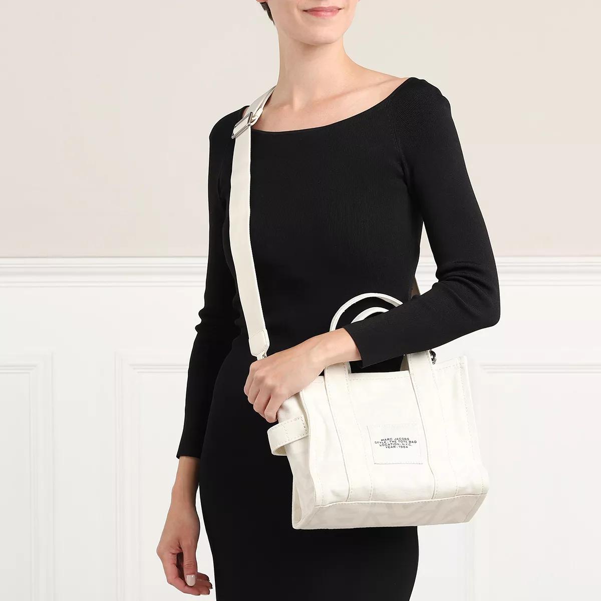 Marc Jacobs Tote - The Outline Monogram Mini Tote Bag - Gr. unisize - in Creme - für Damen von Marc Jacobs