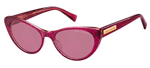 Marc Jacobs Unisex Marc 425/S Sonnenbrille, Glitter Burgundy, 53 von Marc Jacobs