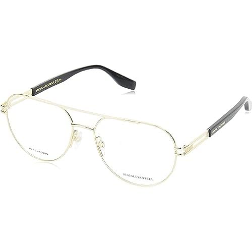 Marc Jacobs Unisex Marc 676 Sunglasses, J5G/17 Gold, 58 von Marc Jacobs