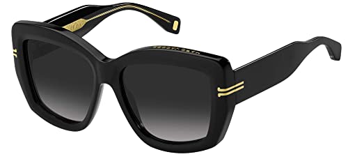 Marc Jacobs Unisex Mj 1062/s Sonnenbrille, Black Crystal, 55 von Marc Jacobs