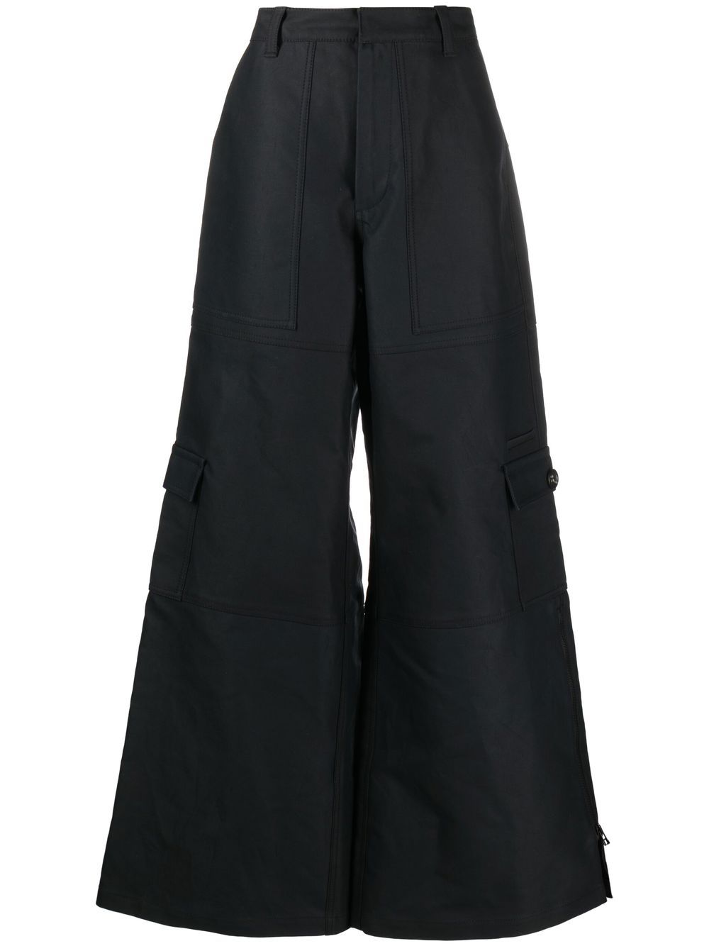 Marc Jacobs Cargohose mit weitem Bein - Schwarz von Marc Jacobs