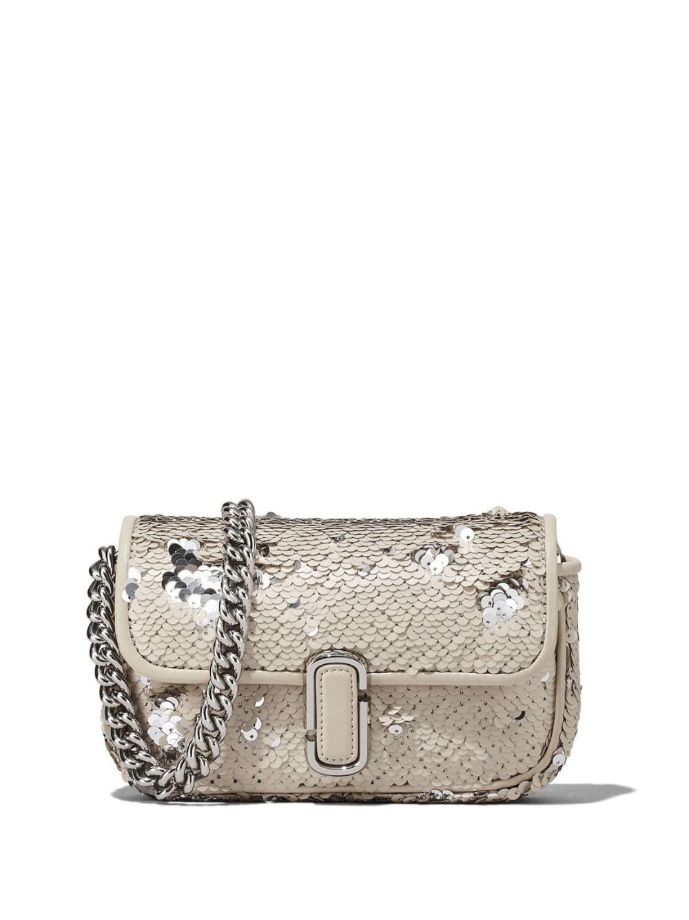 Marc Jacobs The Mini Schultertasche - Silber von Marc Jacobs