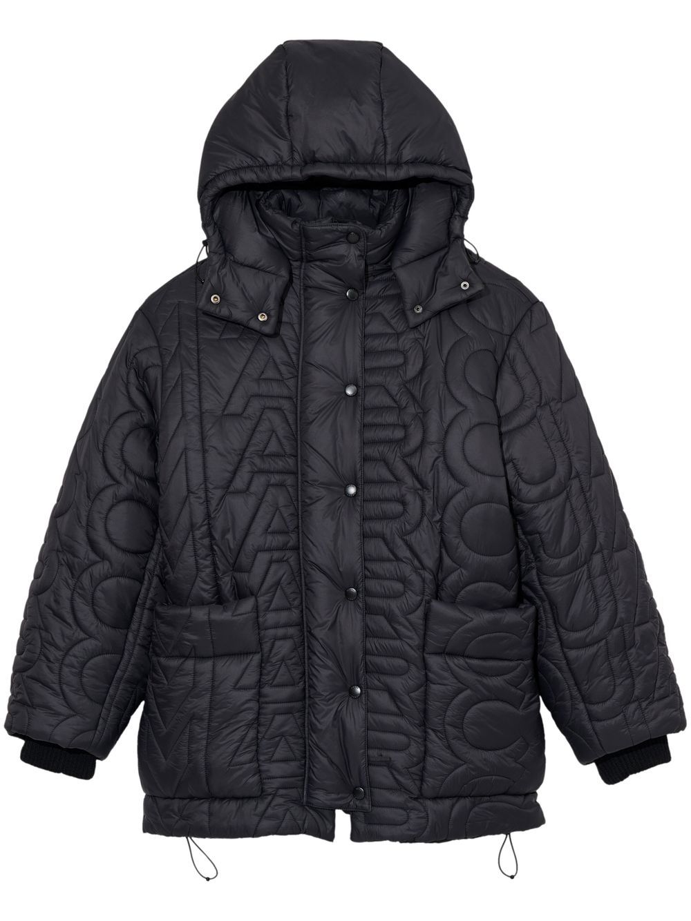 Marc Jacobs The Monogram gefütterte Steppjacke - Schwarz von Marc Jacobs