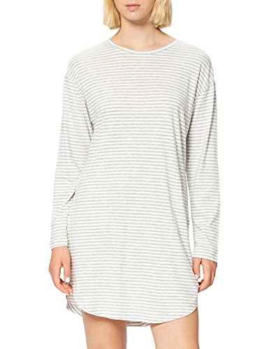 Marc O’Polo Body & Beach Damen W-Sleepshirt LS Crew-Neck Nachthemd, Kalkweiss, S von Marc O'Polo