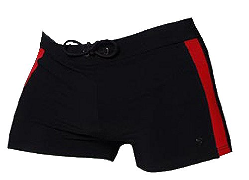 Marc O’Polo Body & Beach Herren BADE-Shorts Badeshorts, Schwarz (Rot), X-Large von Marc O'Polo