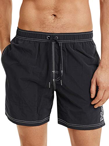 Marc O’Polo Body & Beach Herren Beach Swimshorts Badeshorts, Blau (Nachtblau 804), Medium (M) von Marc O'Polo