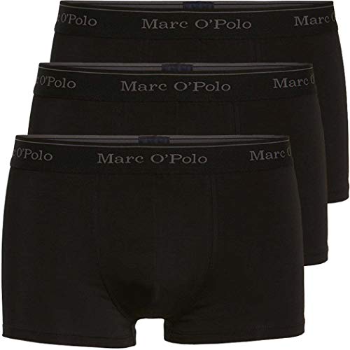 Marc O’Polo Body & Beach Herren Multipack M-shorts 3-pack Retroshorts, Schwarz (Schwarz 2 000), S EU von Marc O'Polo