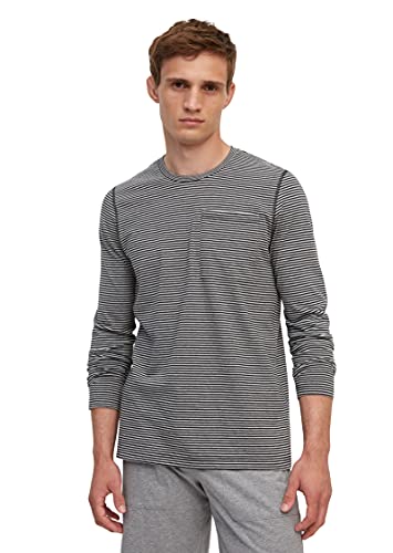 Marc O’Polo Body & Beach Herren Shirt LS Crew-Neck Pyjamaoberteil, Grau, L von Marc O'Polo