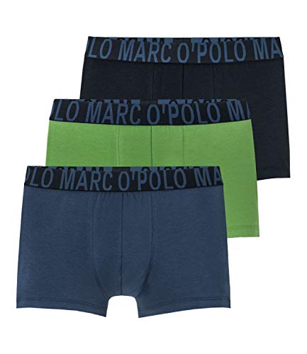 Marc O'Polo Body & Beach Herren Multipack M-Shorts 3-Pack Retroshorts, Grün (Grasgrün 706), L von Marc O'Polo
