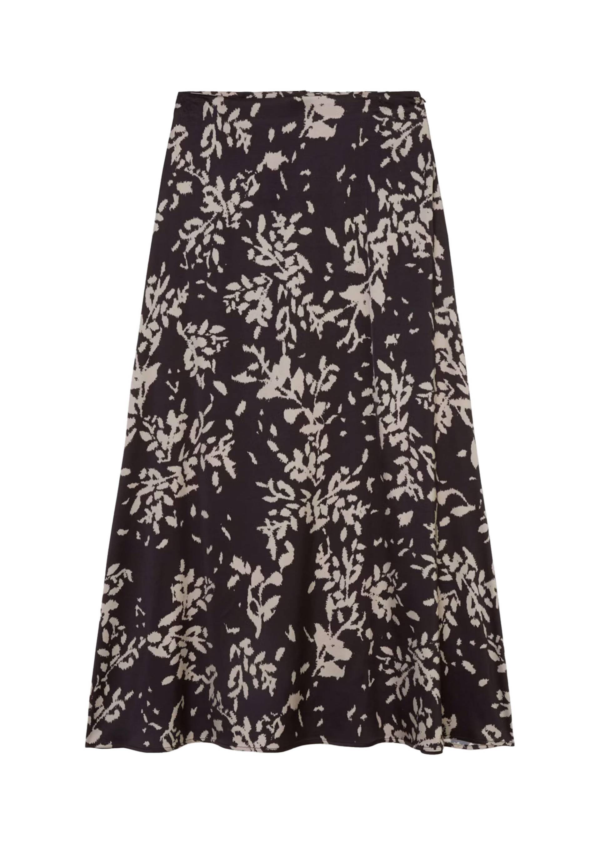 Marc OPolo Casual - Ausgestellter Maxirock beige/schwarz - Gr. - 34 von Marc O'Polo Casual
