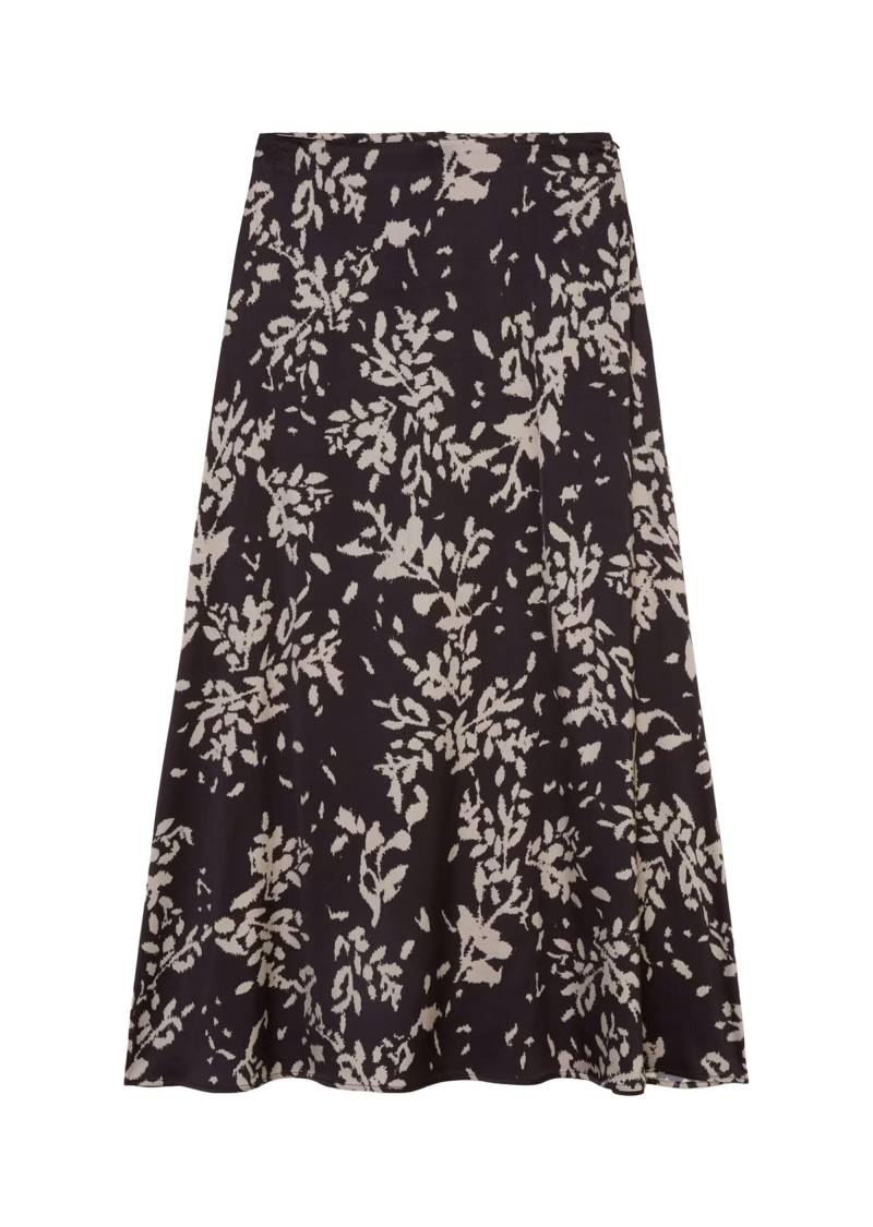 Marc OPolo Casual - Ausgestellter Maxirock beige/schwarz - Gr. - 34 von Marc O'Polo Casual