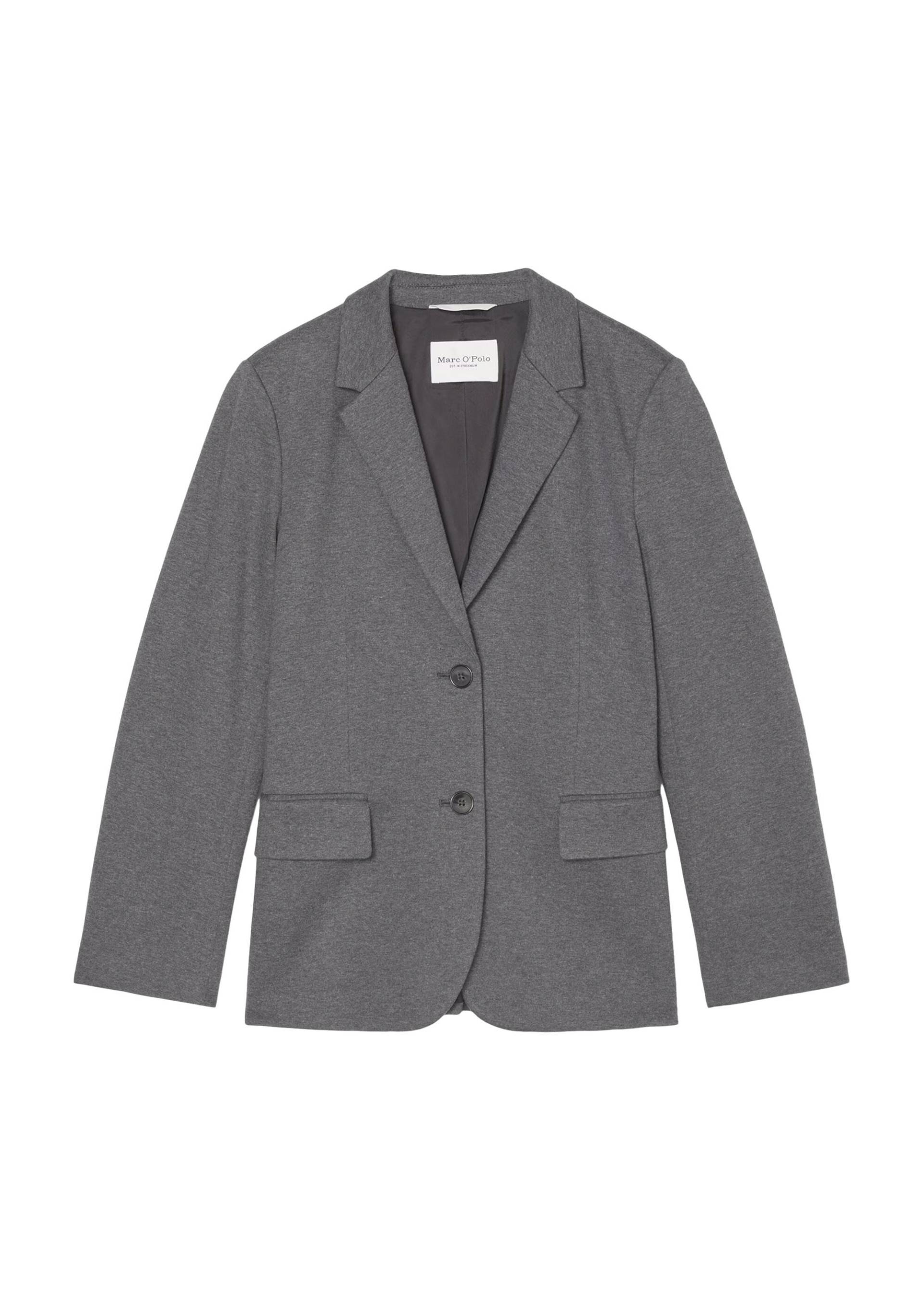 Marc OPolo Casual - Blazer aus bio-Baumwolle grau - Gr. - 34 von Marc O'Polo Casual