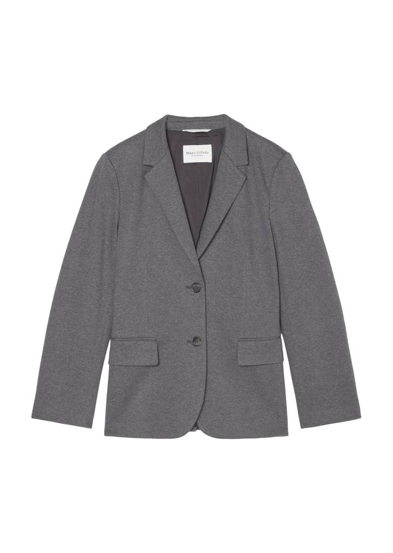 Marc OPolo Casual - Blazer aus bio-Baumwolle grau - Gr. - 36 von Marc O'Polo Casual