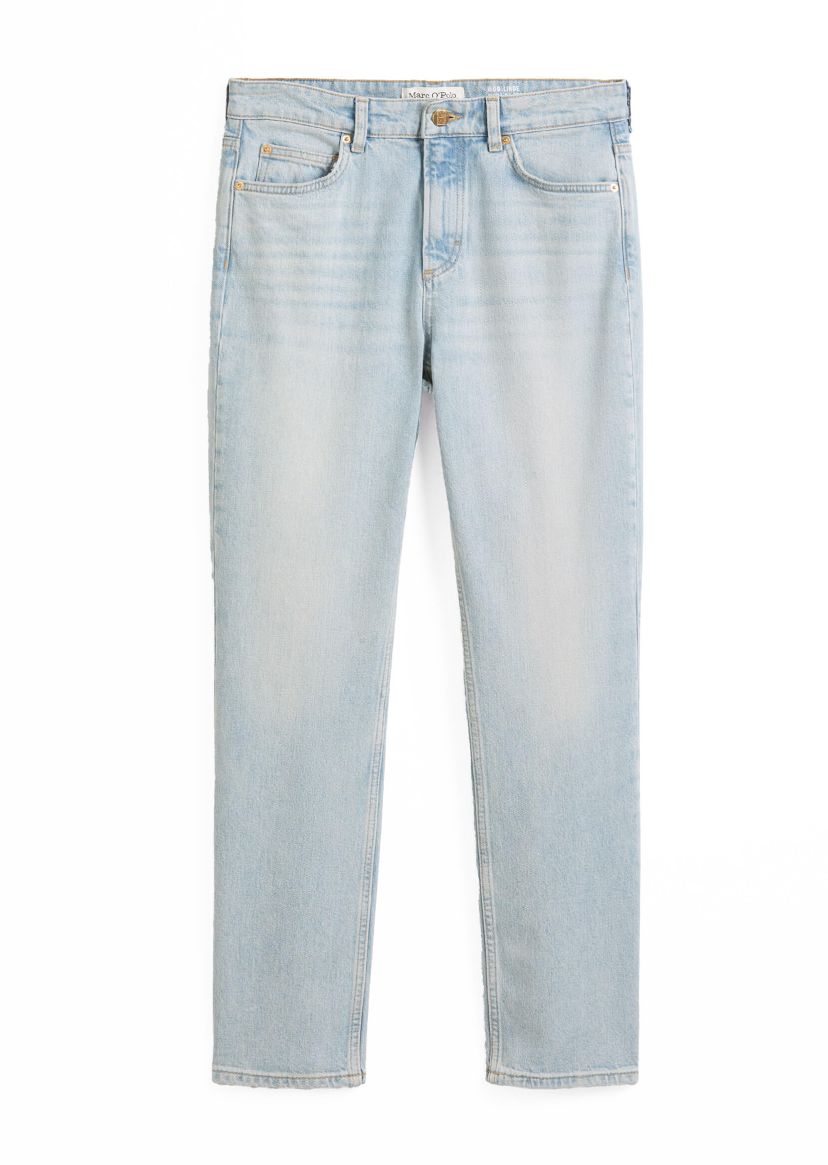 Marc OPolo Casual - Denim trouser straight fit blau - Gr. - 31/30 von Marc O'Polo Casual