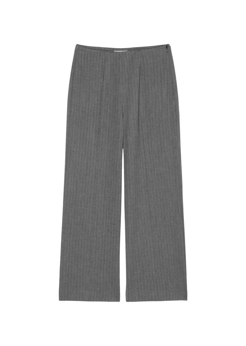 Marc OPolo Casual - Gemusterte Culotte grau - Gr. - 38 von Marc O'Polo Casual