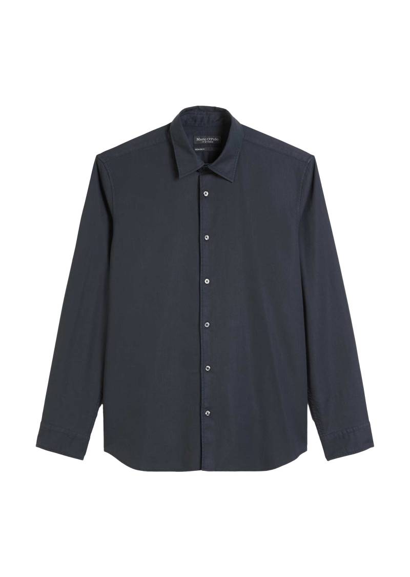 Marc OPolo Casual - Hemd aus Bio-Baumwolle blau - Gr. - L von Marc O'Polo Casual