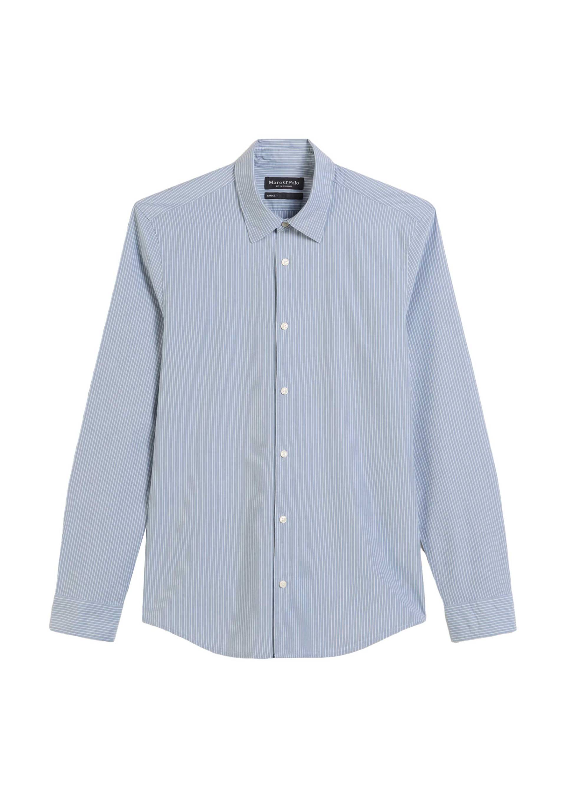 Marc OPolo Casual - Hemd mit Streifenmuster blau - Gr. - XXL von Marc O'Polo Casual