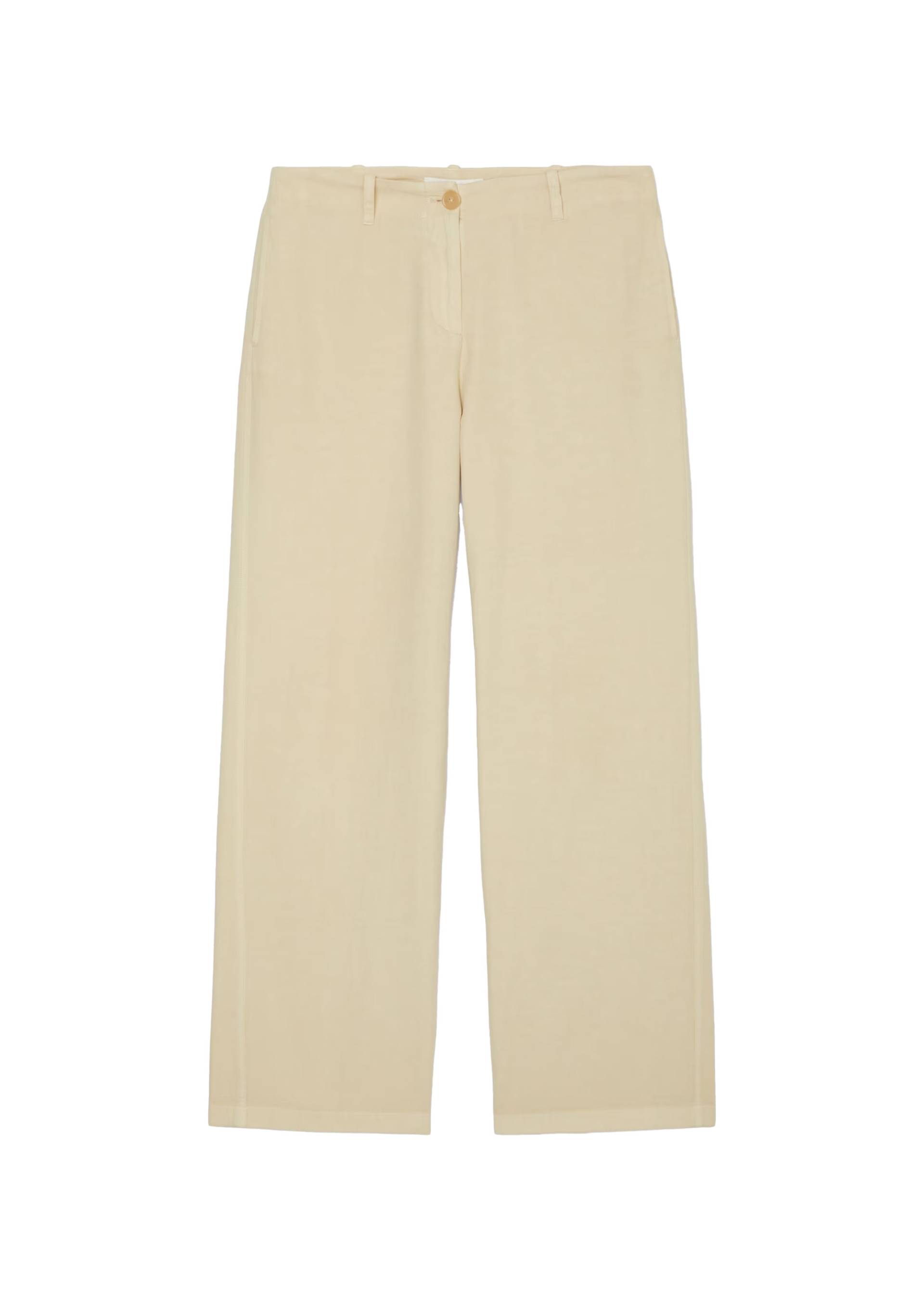 Marc OPolo Casual - Hose aus Baumwoll-Hanf-Mix beige - Gr. - 36 von Marc O'Polo Casual