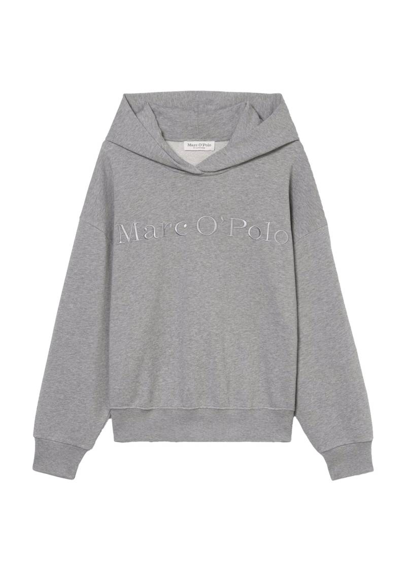 Marc OPolo Casual - Kapuzensweatshirt relaxed grau - Gr. - S von Marc O'Polo Casual