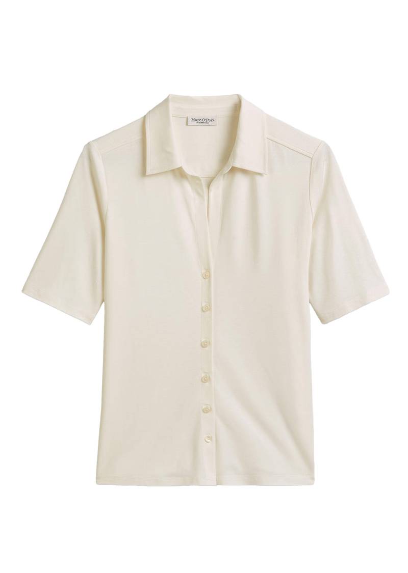 Marc OPolo Casual - Kurzarm-Jerseybluse beige - Gr. - XS von Marc O'Polo Casual