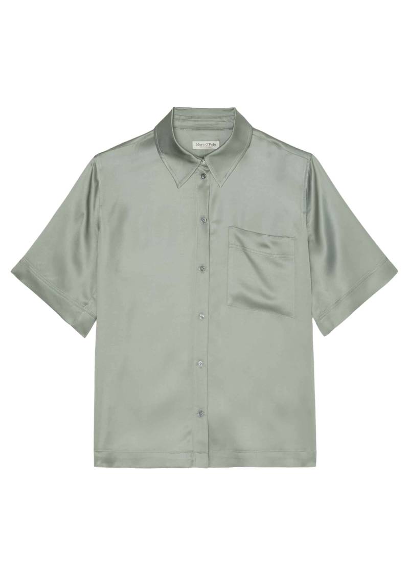 Marc OPolo Casual - Kurzarmbluse grün - Gr. - 38 von Marc O'Polo Casual