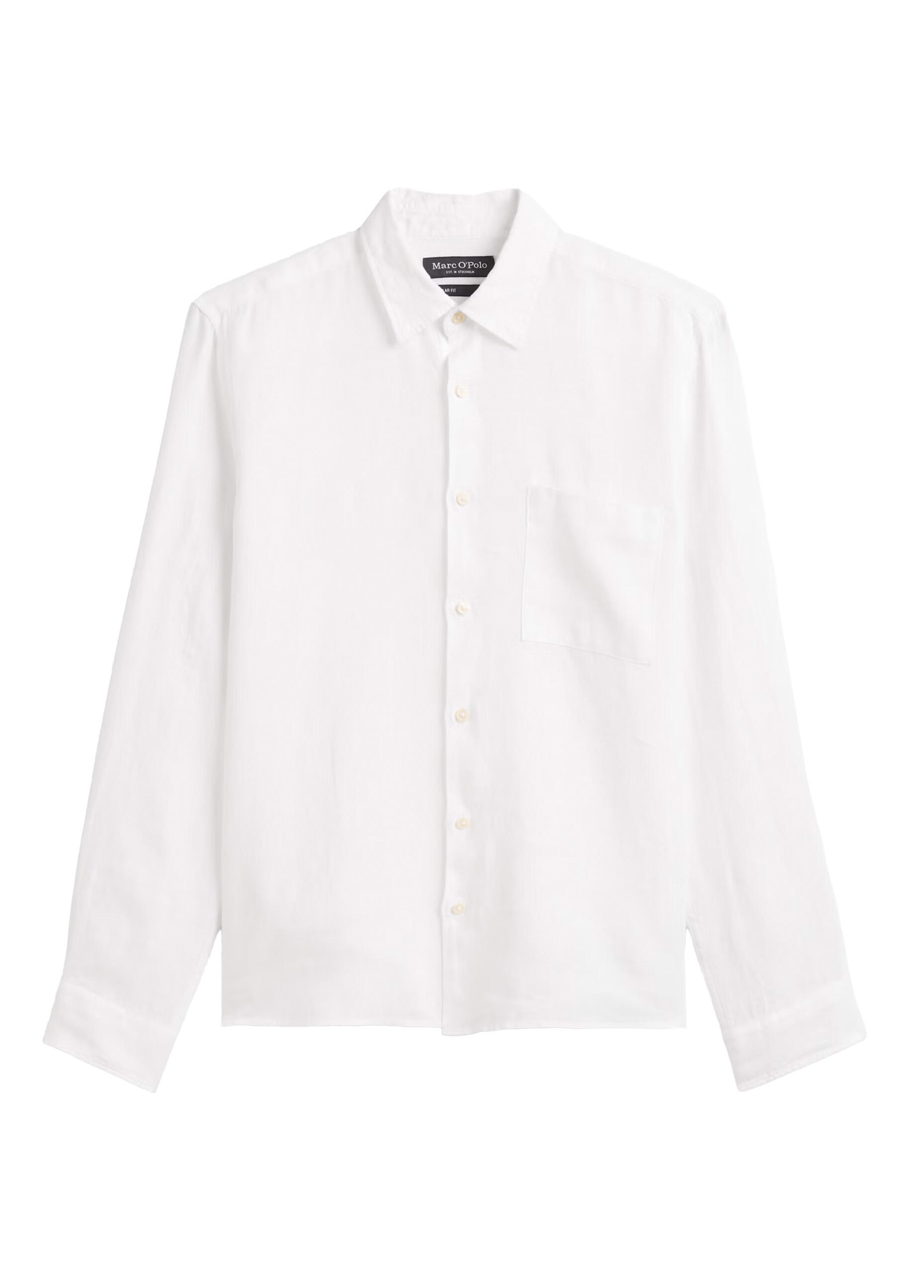 Marc OPolo Casual - Leinenhemd weiß - Gr. - L von Marc O'Polo Casual