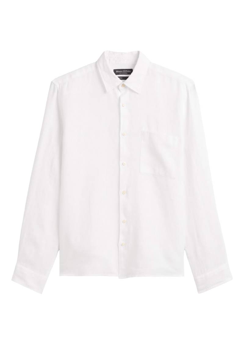 Marc OPolo Casual - Leinenhemd weiß - Gr. - L von Marc O'Polo Casual