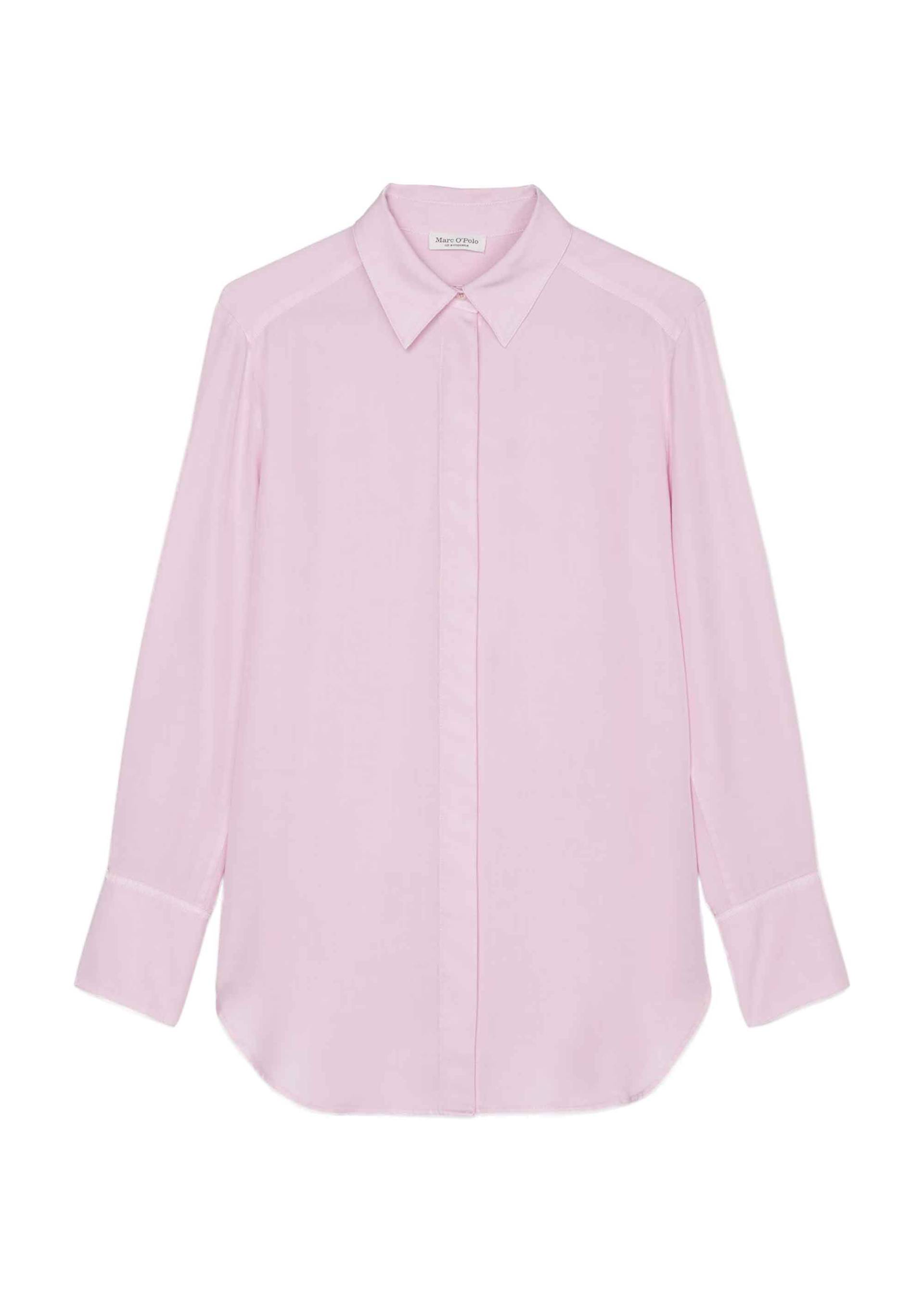 Marc OPolo Casual - Longbluse aus Tencel pink - Gr. - 40 von Marc O'Polo Casual