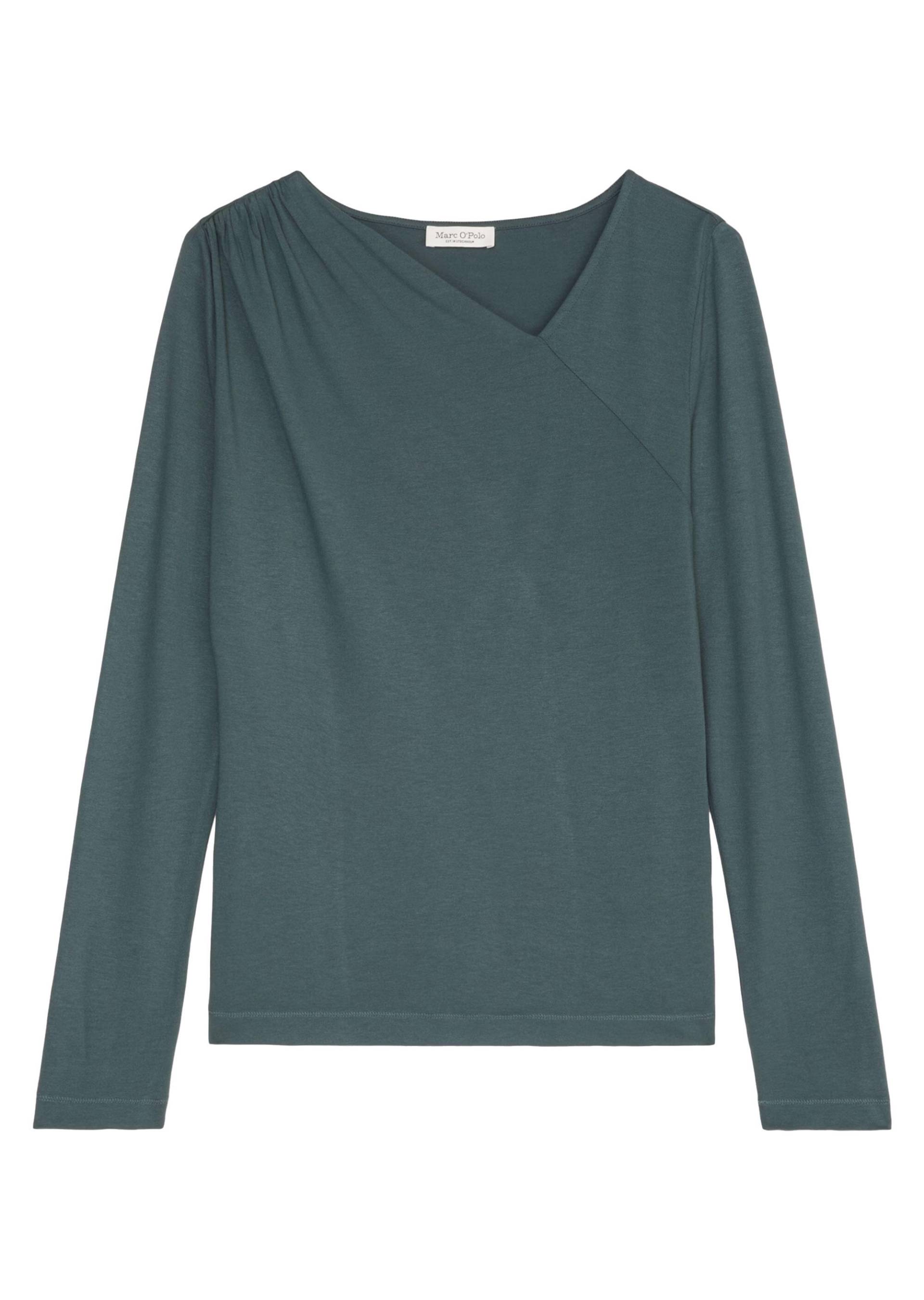 Marc OPolo Casual - Longsleeve regular grün - Gr. - XL von Marc O'Polo Casual