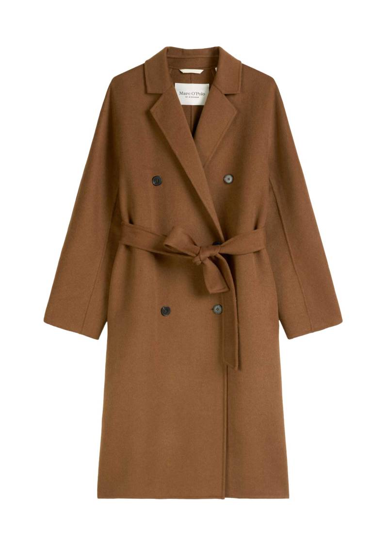 Marc OPolo Casual - Mantel relaxed aus Doubleface-Wolle-Mix braun - Gr. - 36 von Marc O'Polo Casual