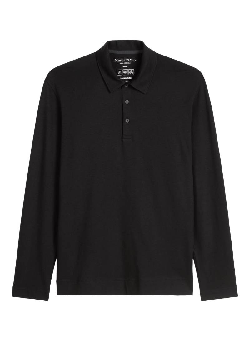 Marc OPolo Casual - Poloshirt aus weichem Woll-Mix schwarz - Gr. - XXL von Marc O&#039;Polo Casual