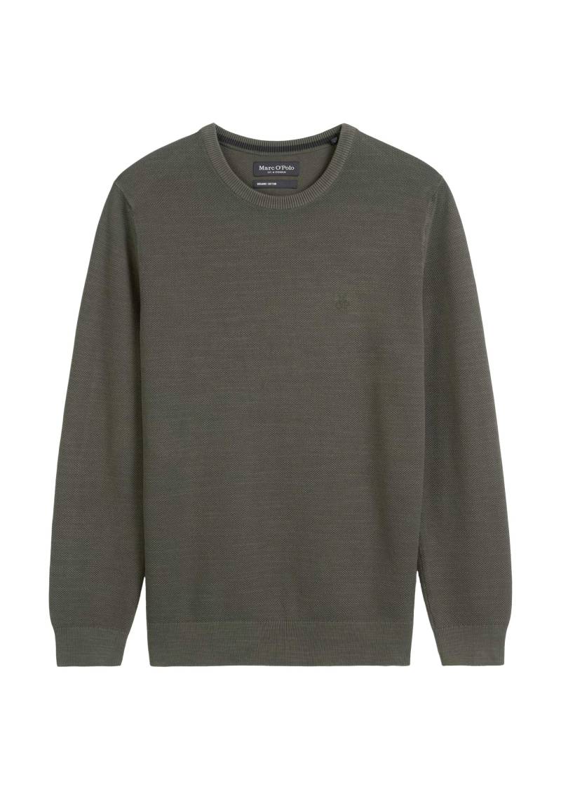 Marc OPolo Casual - Pullover aus Bio-Baumwoll-Piqué braun - Gr. - XXL von Marc O'Polo Casual
