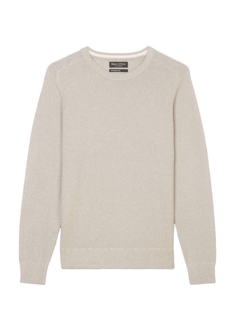 Marc OPolo Casual - Pullover aus Bio-Baumwolle beige - Gr. - XL von Marc O'Polo Casual