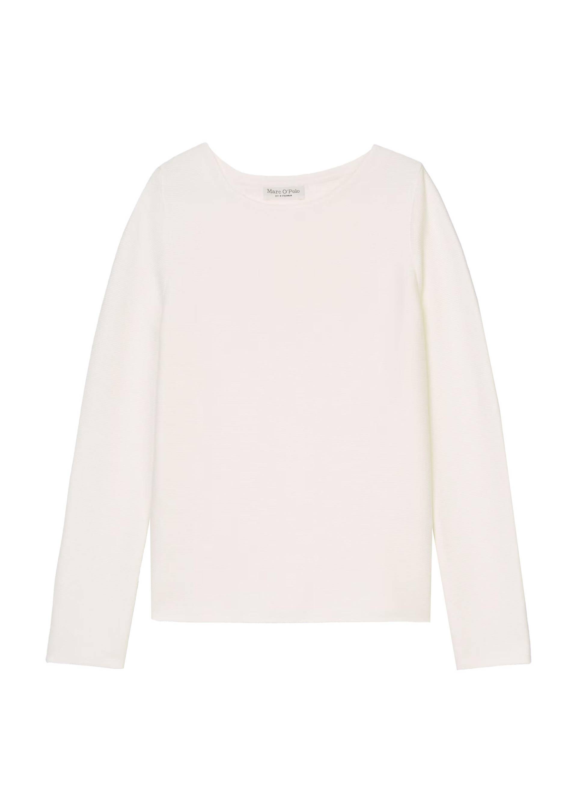 Marc OPolo Casual - Pullover slim aus Bio-Baumwolle beige - Gr. - L von Marc O'Polo Casual