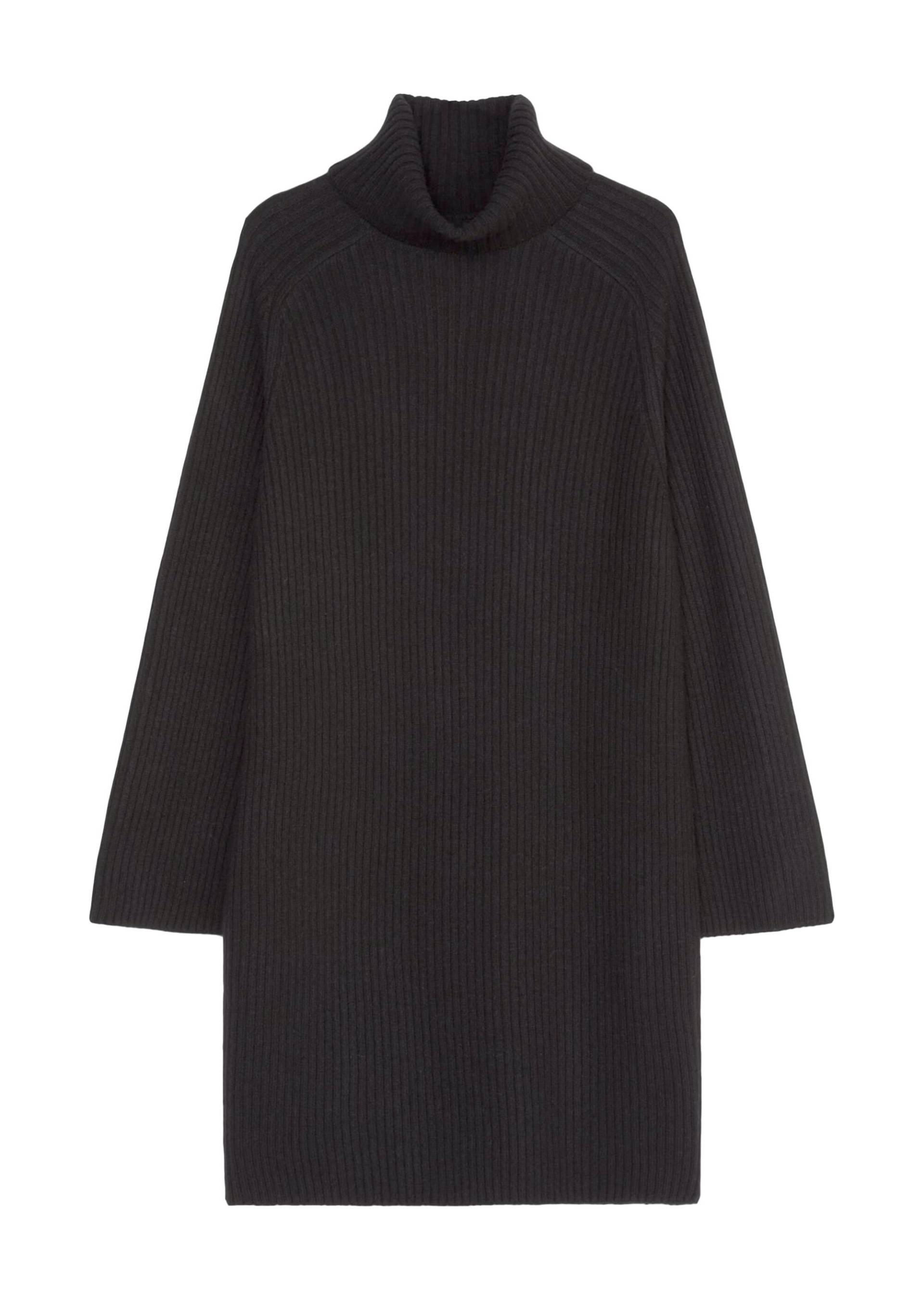 Marc OPolo Casual - Strickkleid mit Rollkragen schwarz - Gr. - 42 von Marc O'Polo Casual