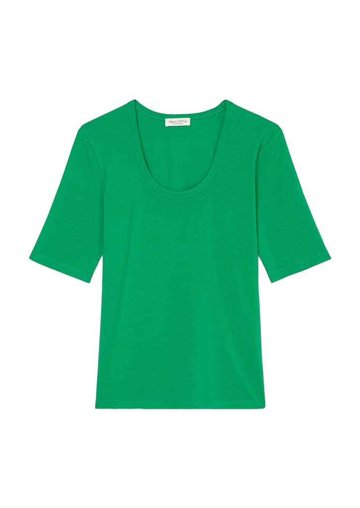 Marc OPolo Casual - T-Shirt Slim grün - Gr. - S von Marc O'Polo Casual