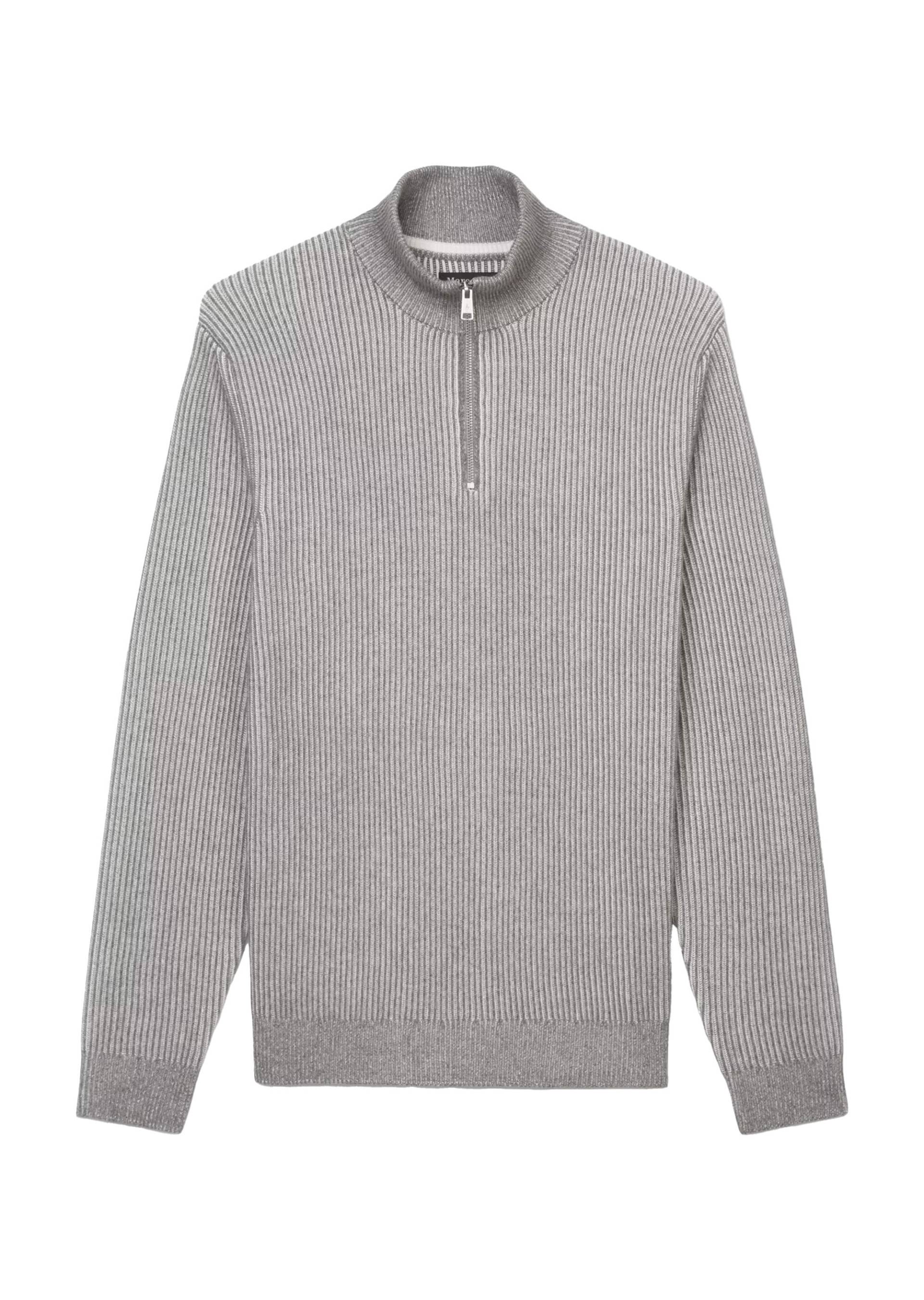 Marc OPolo Casual - Troyer aus Bio-Baumwolle grau - Gr. - XXL von Marc O'Polo Casual