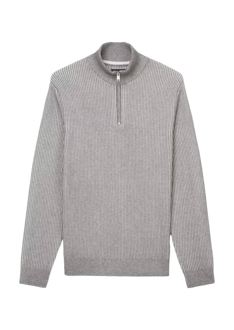 Marc OPolo Casual - Troyer aus Bio-Baumwolle grau - Gr. - XXL von Marc O'Polo Casual
