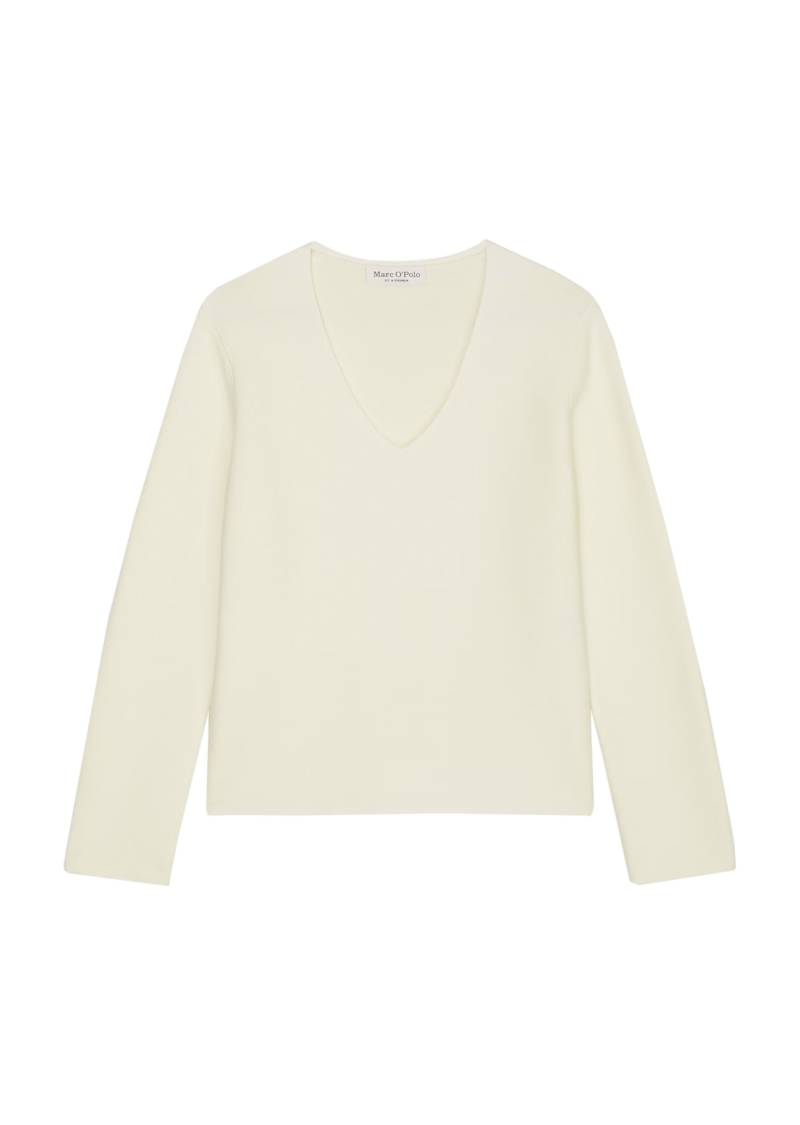Marc OPolo Casual - V-Neck Pullover Loose beige - Gr. - XS von Marc O'Polo Casual
