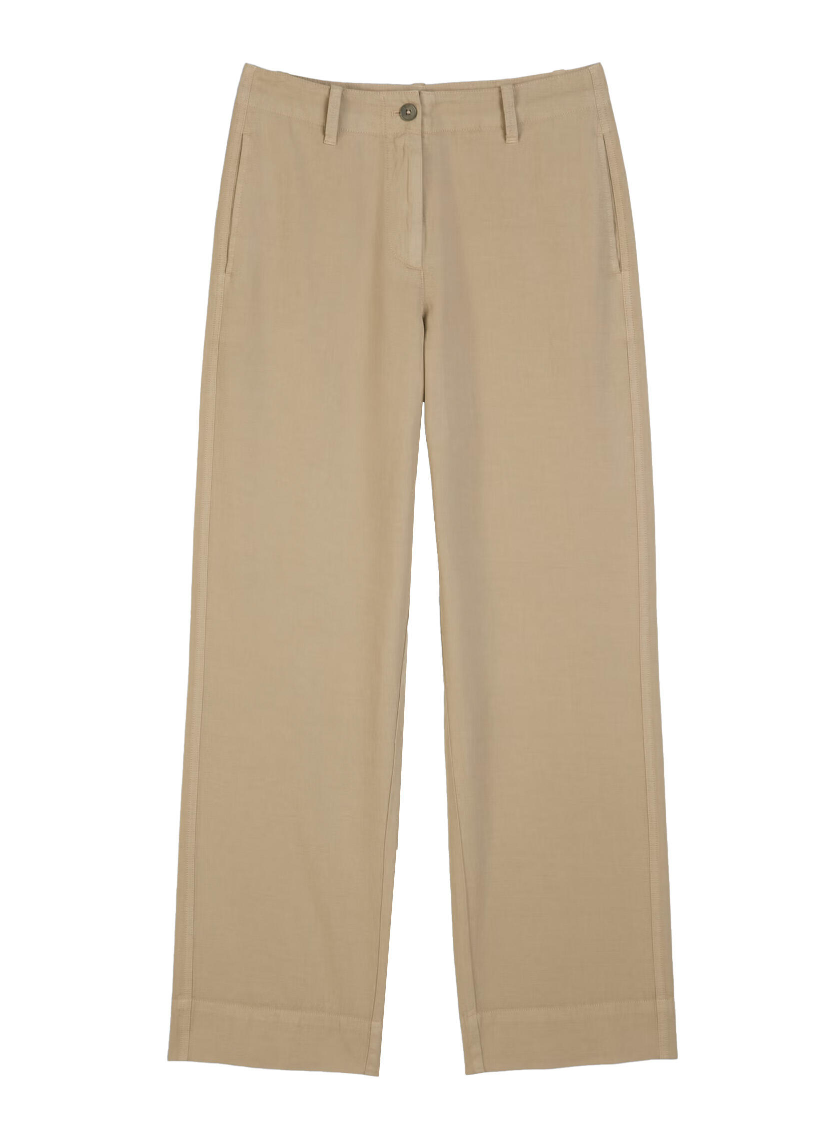 Marc OPolo Casual - Weite Hose - Lande beige/braun - Gr. - 36 von Marc O'Polo Casual