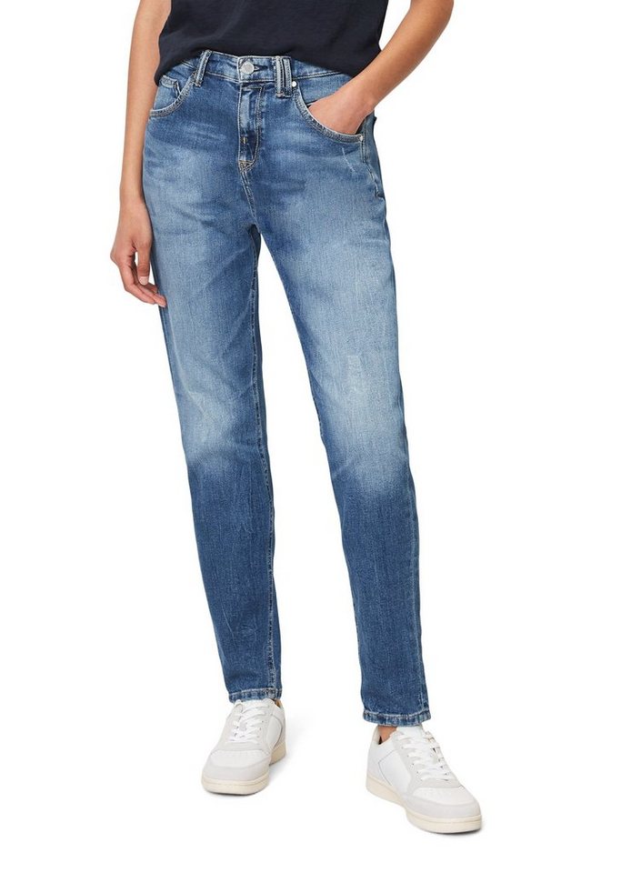 Marc O'Polo DENIM Boyfriend-Jeans aus Organic Cotton-Mix von Marc O'Polo DENIM