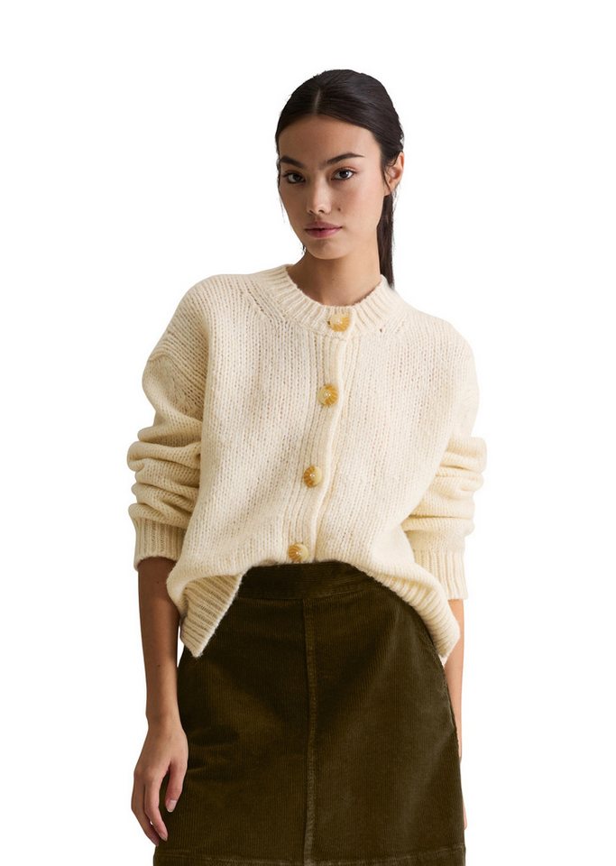 Marc O'Polo DENIM Cardigan aus kuscheligem Schurwolle-Alpaka-Mix von Marc O'Polo DENIM